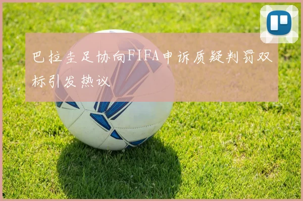巴拉圭足协向FIFA申诉质疑判罚双标引发热议